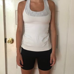 White Lululemon Tank